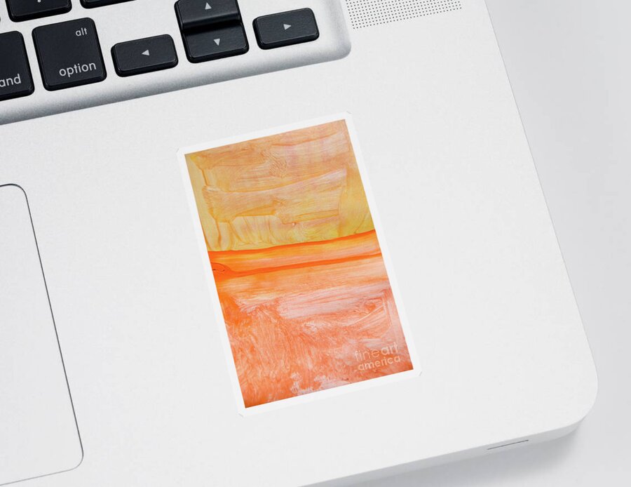 Watercolor Sticker featuring the photograph New Season by Andrea Anderegg