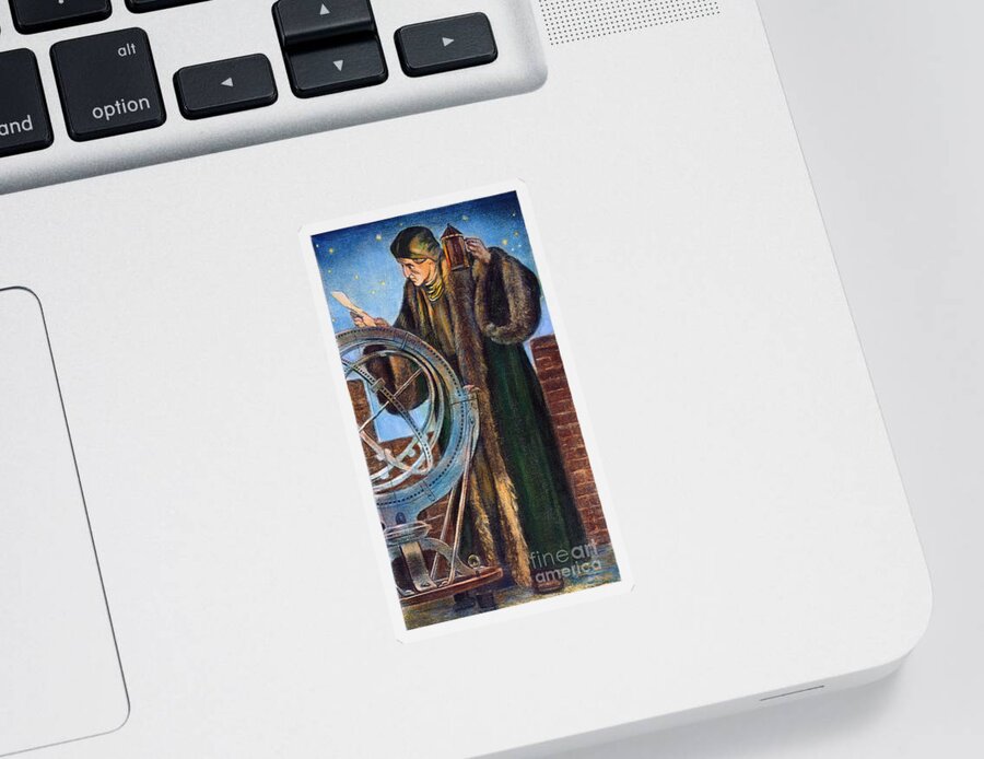 15th Century Sticker featuring the photograph Nicolaus Copernicus by Granger