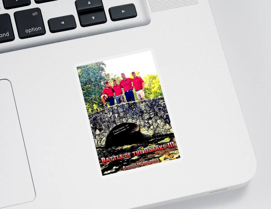 Sticker featuring the photograph Ozarks 3 Plain by Benjamin Yeager