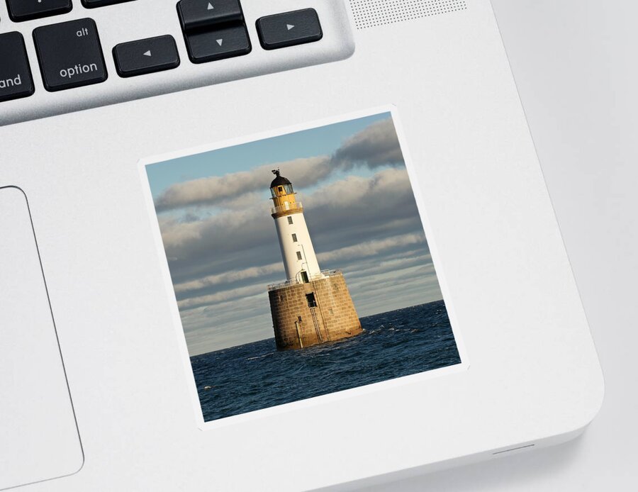Rattray Sticker featuring the photograph Rattray Head Lighthouse in the afternoon by Stephen Taylor