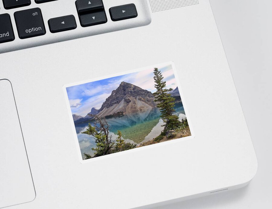 Mountain Sticker featuring the photograph Reflection of Beauty by Teresa Zieba
