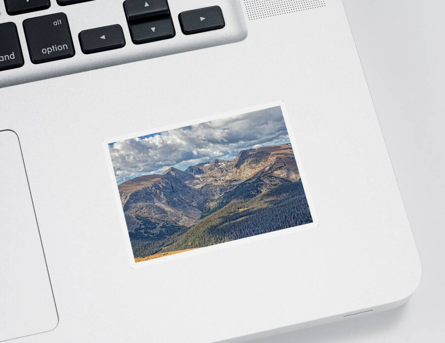 Beautiful Sticker featuring the photograph Rocky Mountain Spendor by Ronald Lutz