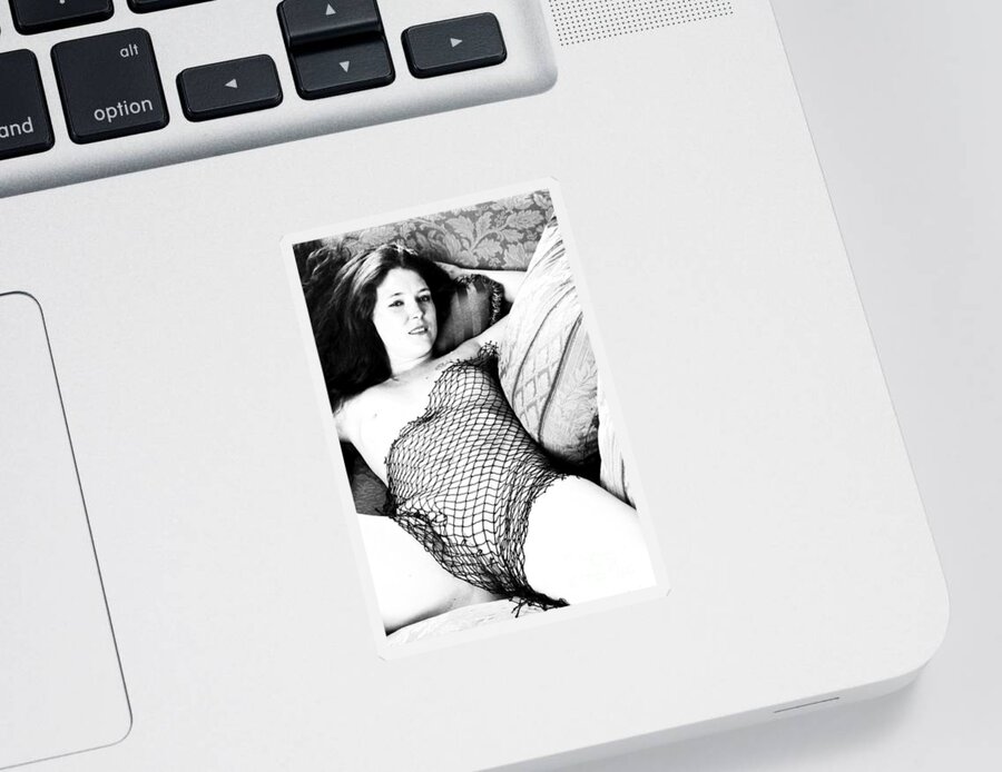Fetish Sticker featuring the photograph Seduction Of A Strumpet by Robert WK Clark