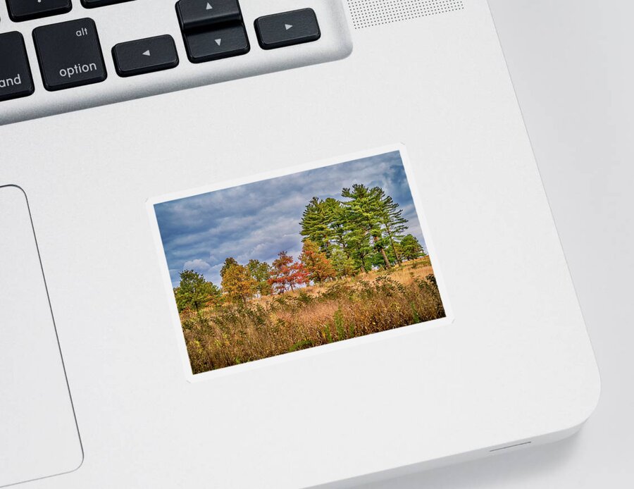 Midwest Sticker featuring the photograph Shaw Nature Reserve 7R2_DSC2560_10242017 by Greg Kluempers