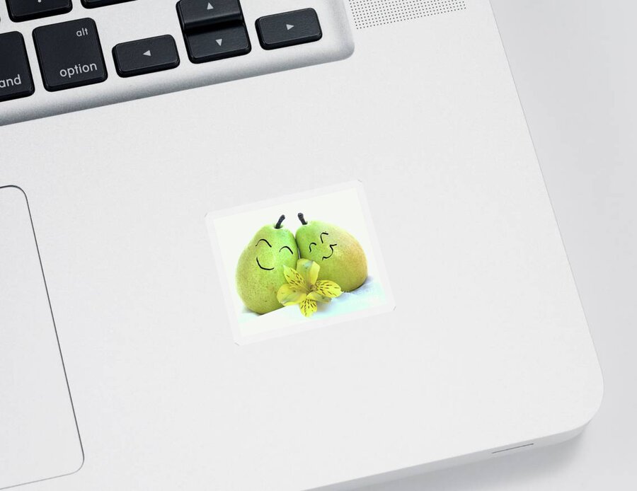 Pears Sticker featuring the photograph So Happy Together by Lori Lafargue