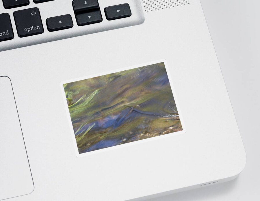 Spring Turbulence Sticker featuring the photograph Spring Turbulence by Dylan Punke