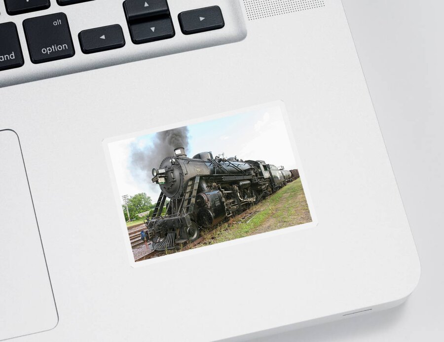 Steam Sticker featuring the photograph Steam Engine by Todd Klassy