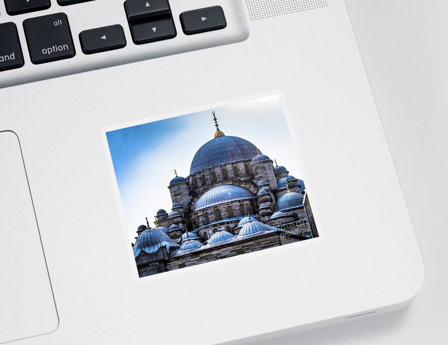Blue Mosque Sticker featuring the photograph Sultan Ahmed Mosque Blue Mosque by Rene Triay FineArt Photos