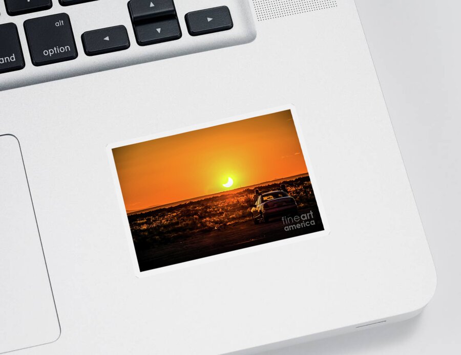 Jon Burch Sticker featuring the photograph Sundowners by Jon Burch Photography