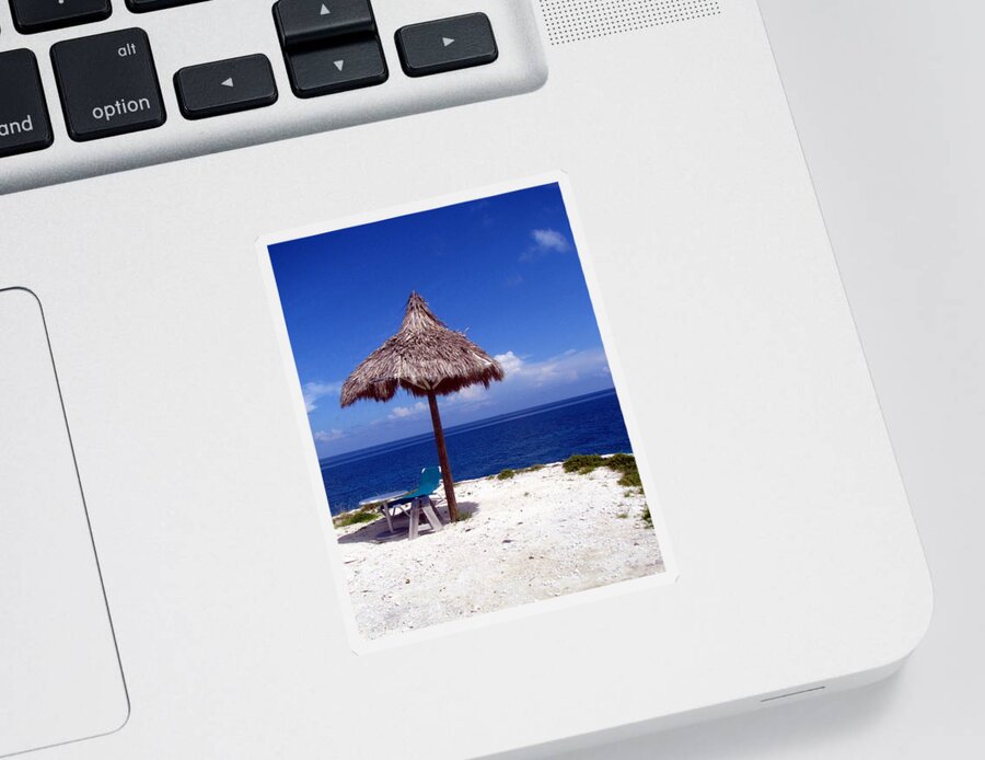 Beach Sticker featuring the photograph Table for Two by George Jones