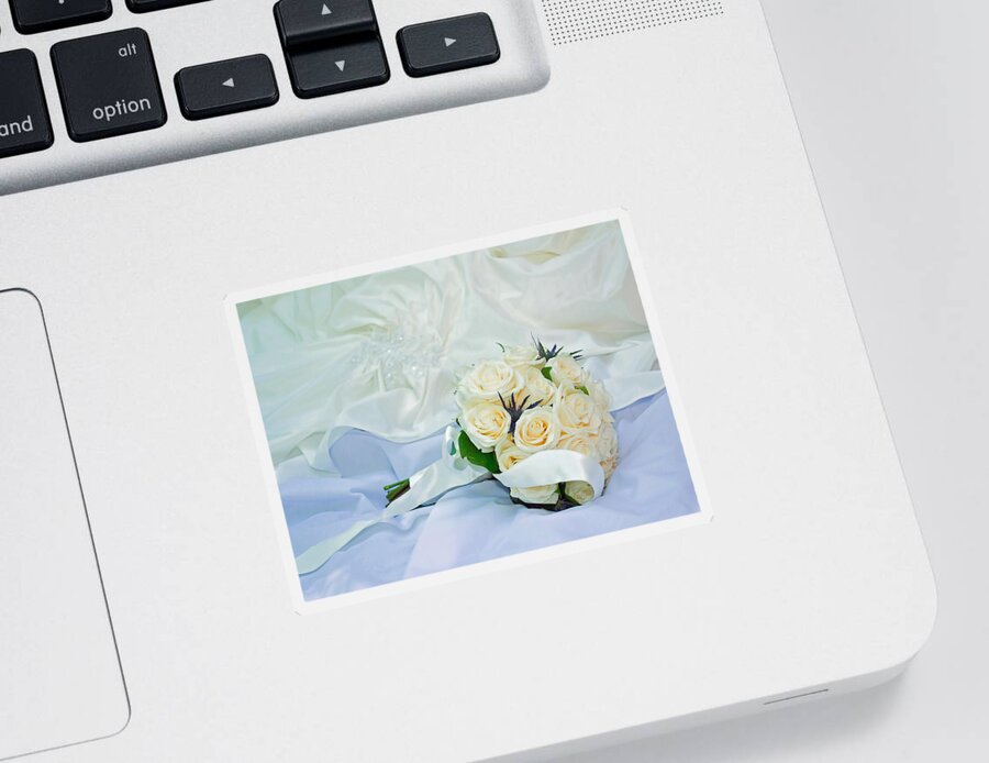 Wedding Sticker featuring the photograph The Bouquet by Keith Armstrong