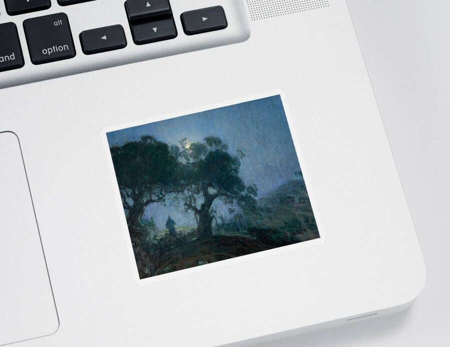 Henry Ossawa Tanner Sticker featuring the painting The Good Shepherd by Henry Ossawa Tanner