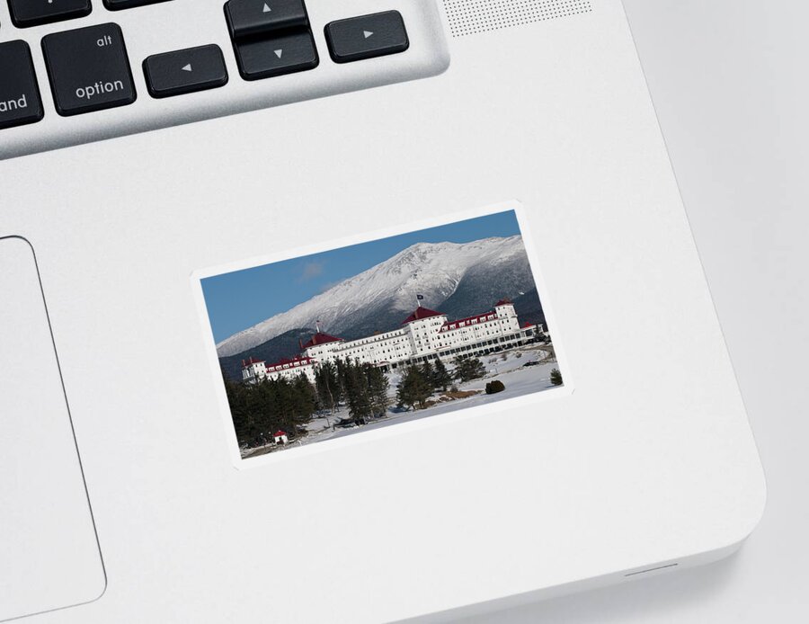 the Mount Washington Hotel Sticker featuring the photograph The Mount Washington Hotel by Paul Mangold