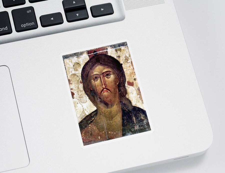 14th Century Sticker featuring the photograph The Savior by Granger