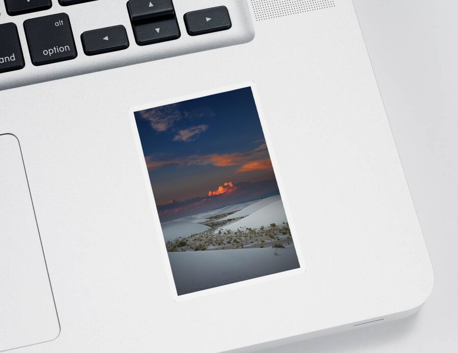 Arches Sticker featuring the photograph The Sea of Sands by Edgars Erglis