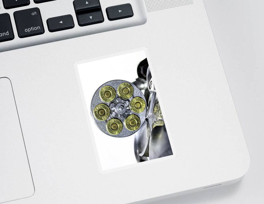 357 Magnum Sticker featuring the photograph The Six Pack by JC Findley