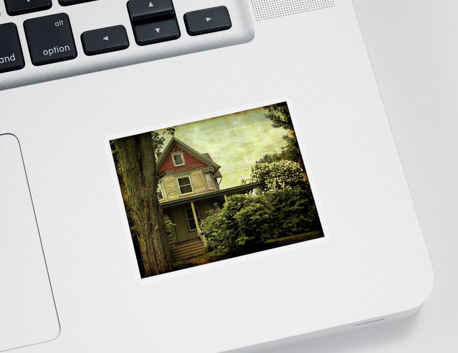 Siding Sticker featuring the photograph This Old House by Leslie Montgomery