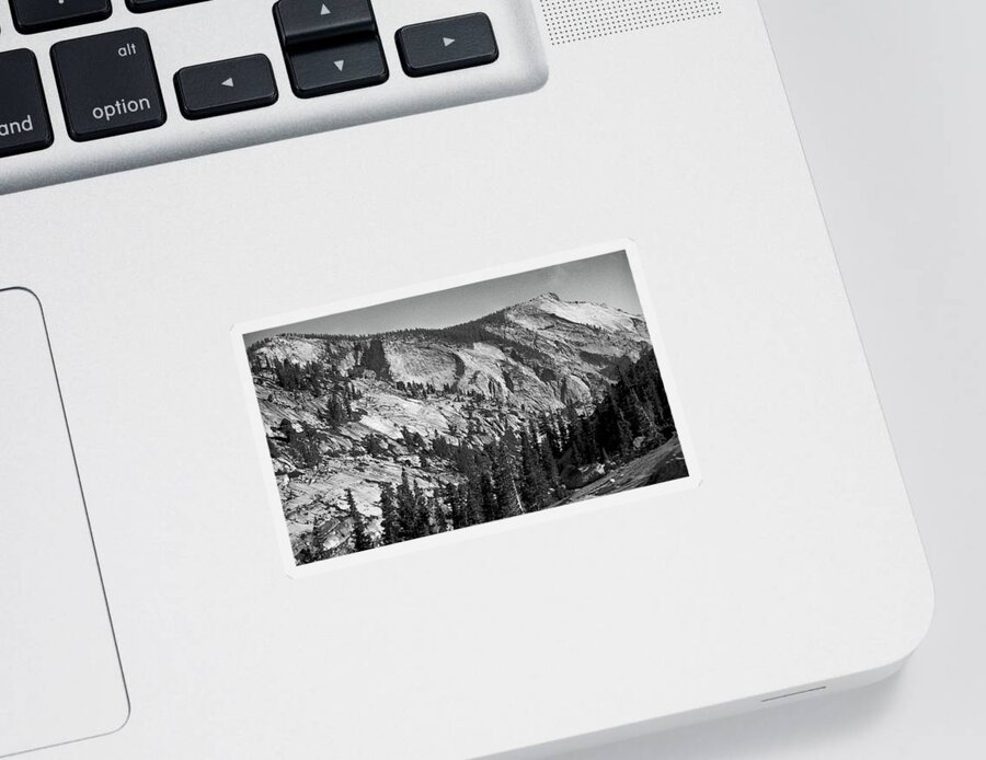 Landscapes Sticker featuring the photograph Tioga Pass by John Schneider