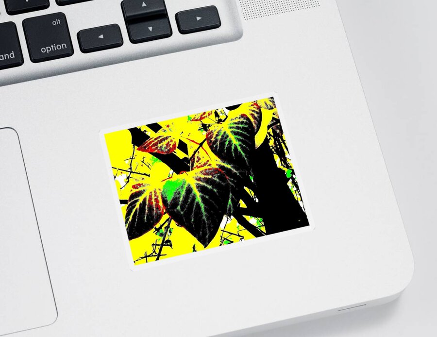 #touchofvelvet Sticker featuring the digital art Touch of Velvet by Will Borden