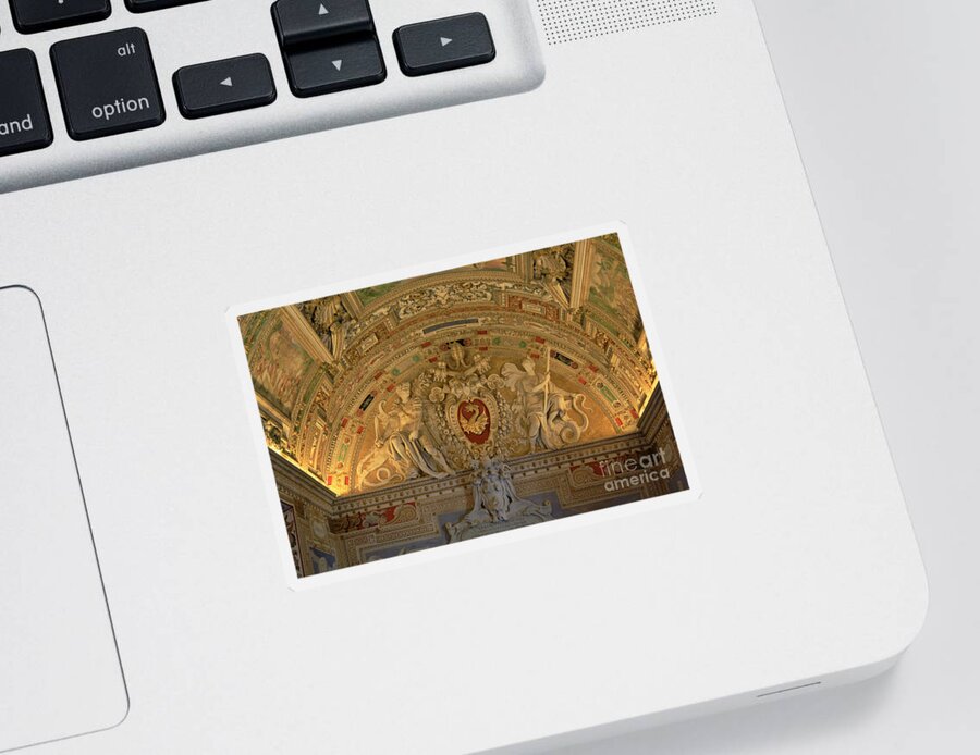 Vatican Sticker featuring the photograph Vatican by Binka Kirova