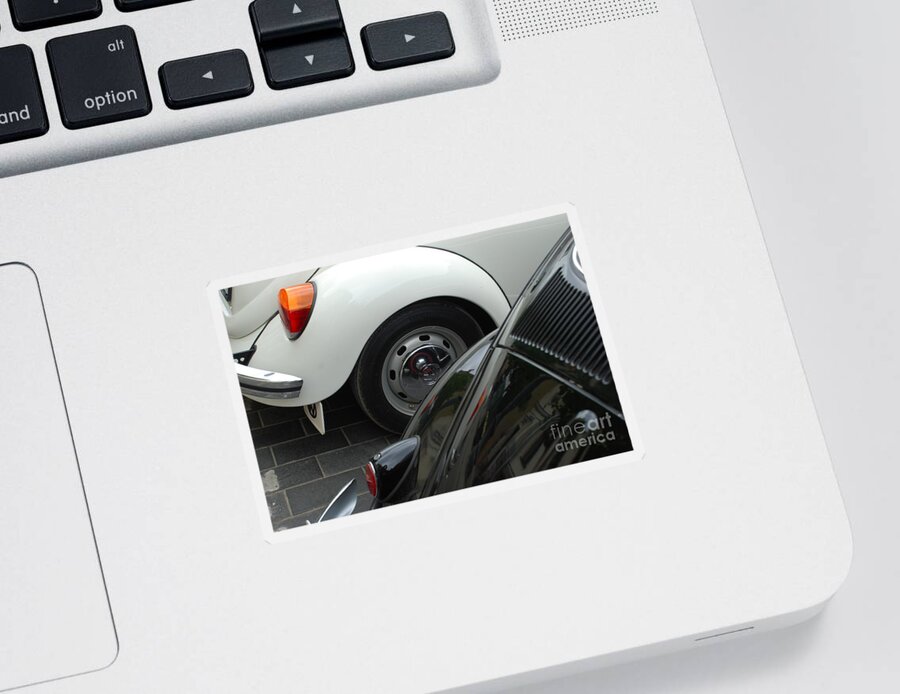 Car Sticker featuring the photograph Volkswagen Beetle /4/ by Oleg Konin