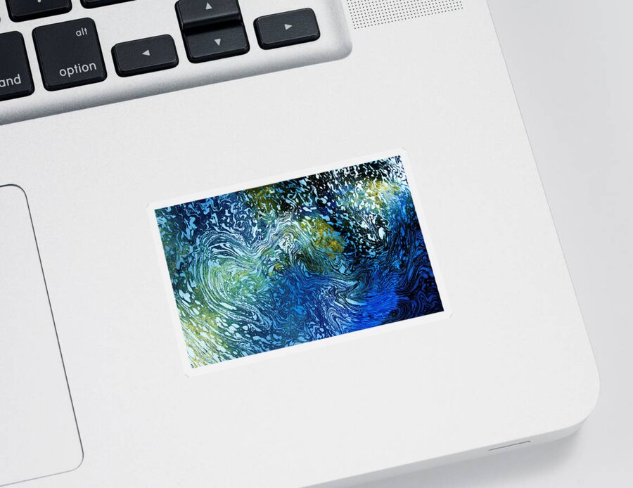 Waterscape Sticker featuring the photograph Whirling Dervish by Sean Sarsfield
