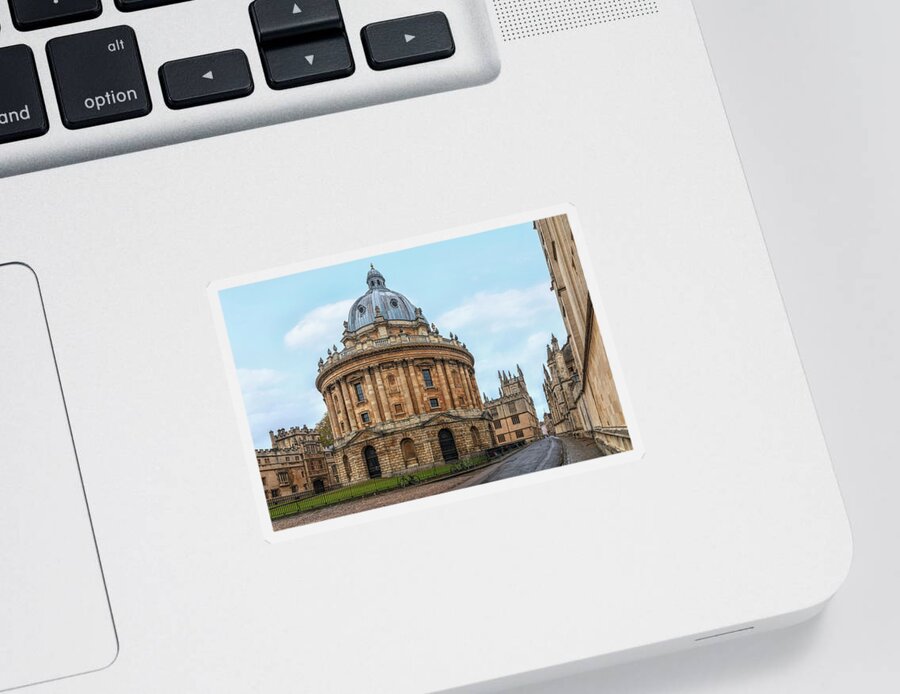 Oxford Sticker featuring the photograph Oxford - England #1 by Joana Kruse