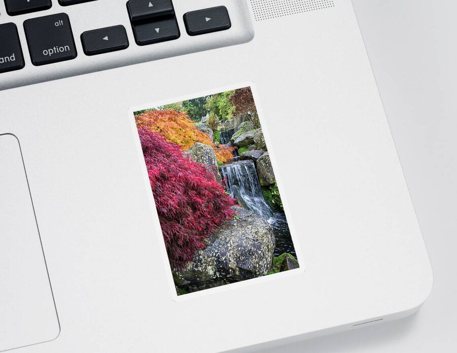 Landscape Sticker featuring the photograph Wisley RHS Gardens #2 by Shirley Mitchell