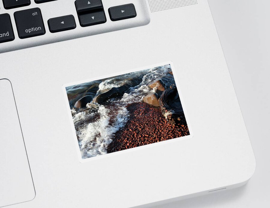 Copper Rock Inflow Sticker featuring the photograph Copper Rock Inflow by Dylan Punke