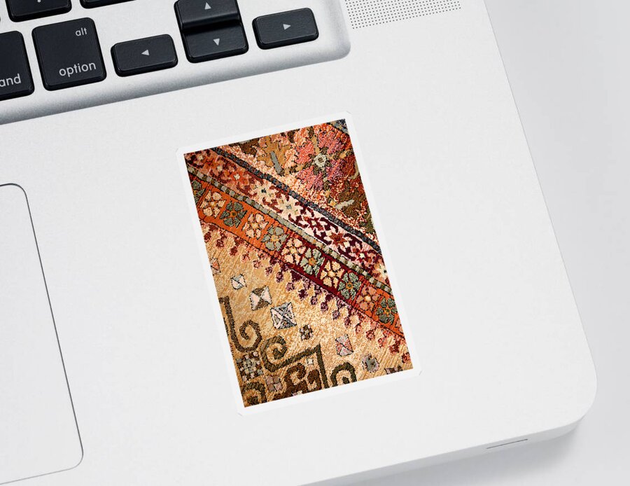 Arabesque Sticker featuring the photograph From the Desert by Joe Kozlowski