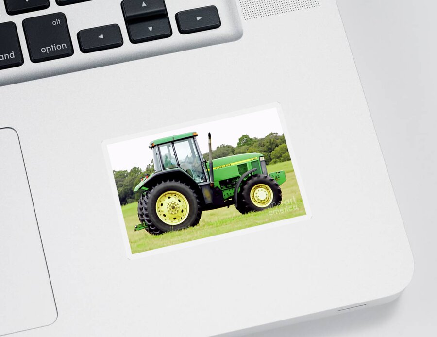 Tractor Sticker featuring the photograph Heart Of The Farm by D Hackett