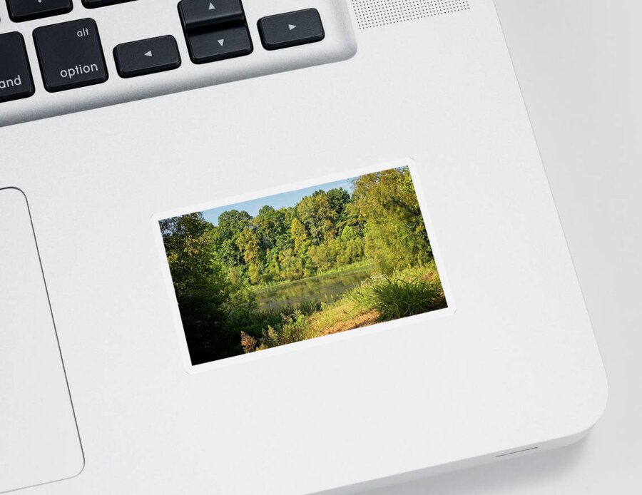 Landscapephotography Sticker featuring the photograph Inlet To Serenity by John Benedict