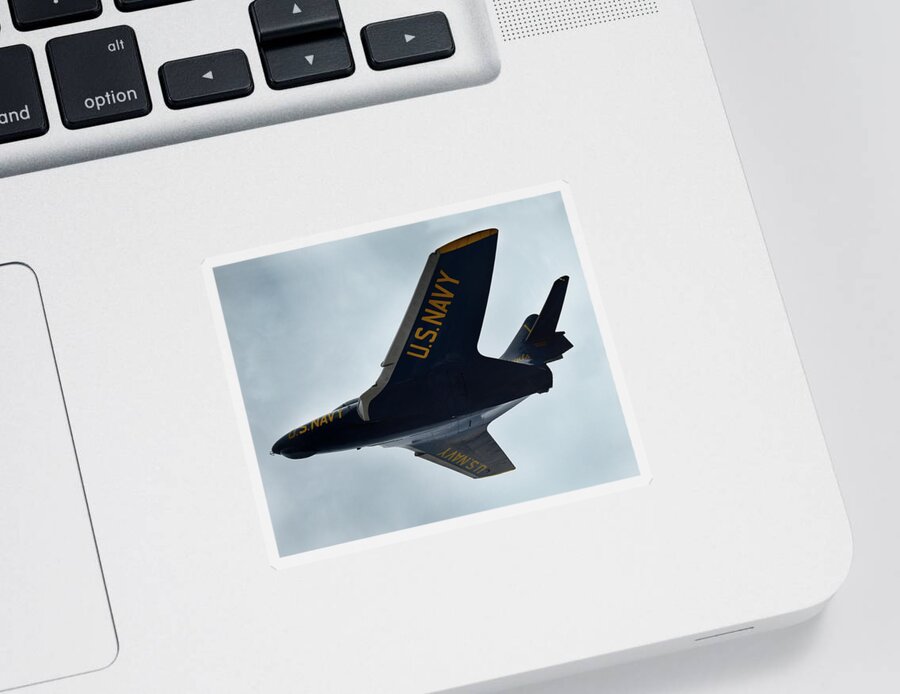Plane Sticker featuring the photograph Is it really that close? by Maggy Marsh
