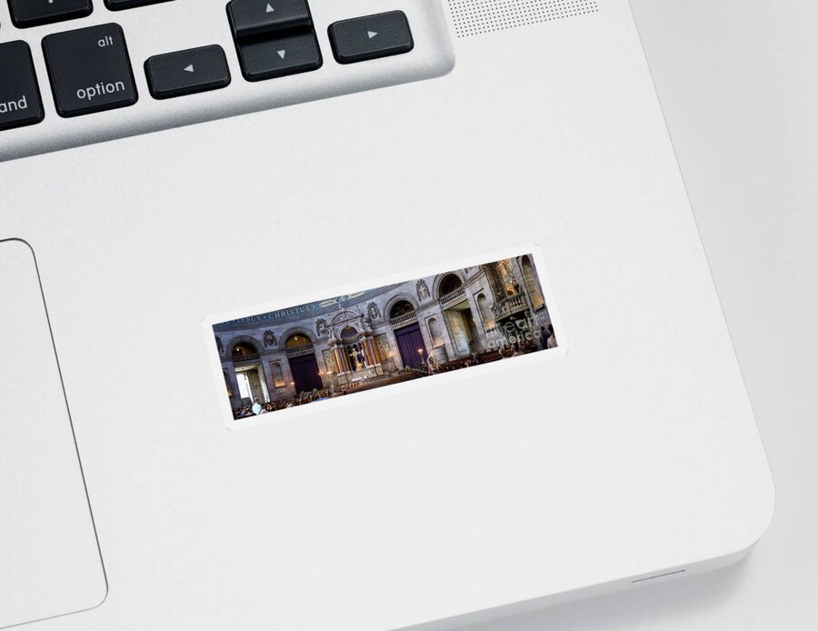Copenhagen Sticker featuring the photograph Marble Church by Agnes Caruso