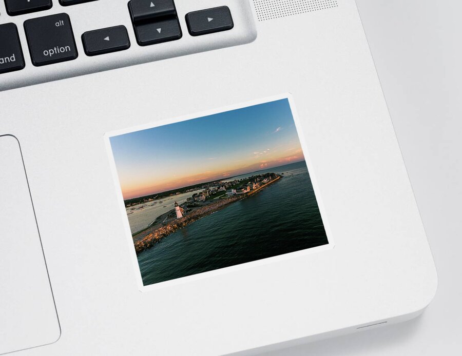 Sunrise Sticker featuring the photograph Morning Light by William Bretton