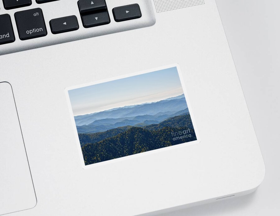 Mount Leconte Sticker featuring the photograph Mount LeConte 13 by Phil Perkins