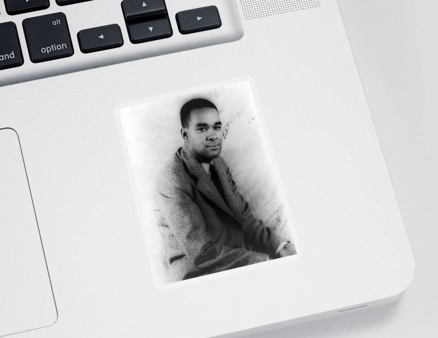 1939 Sticker featuring the photograph Richard Wright, American Author by Science Source