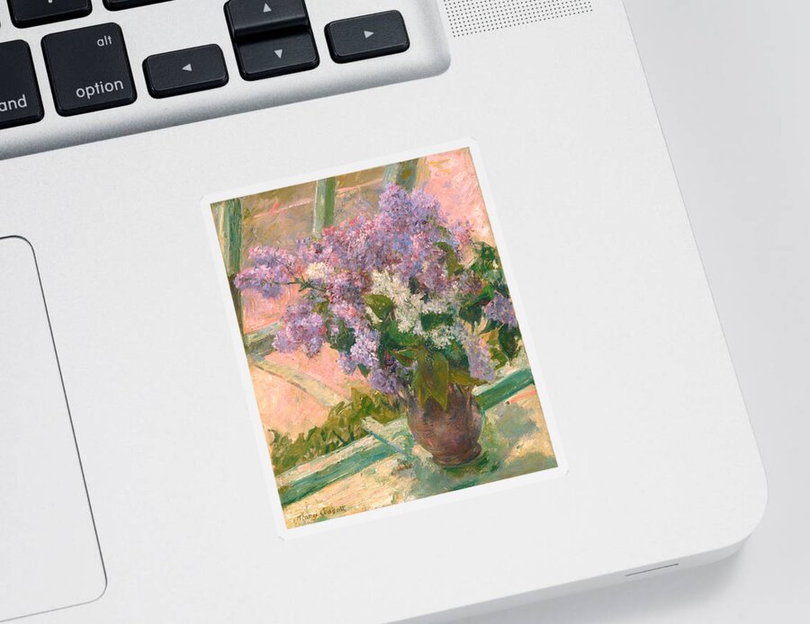 Post Modern Sticker featuring the digital art Rustic 5 Cassatt by David Bridburg