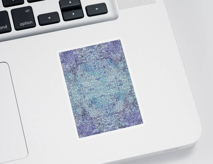 Abstract Sticker featuring the photograph Telephone Abstract 5 by Judy Kennedy