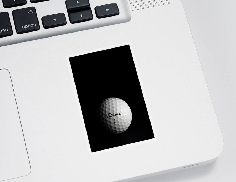 Sport Sticker featuring the photograph Titleist by Lens Art Photography By Larry Trager