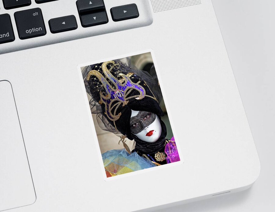 Carnevale Sticker featuring the photograph 011 by Paolo Signorini