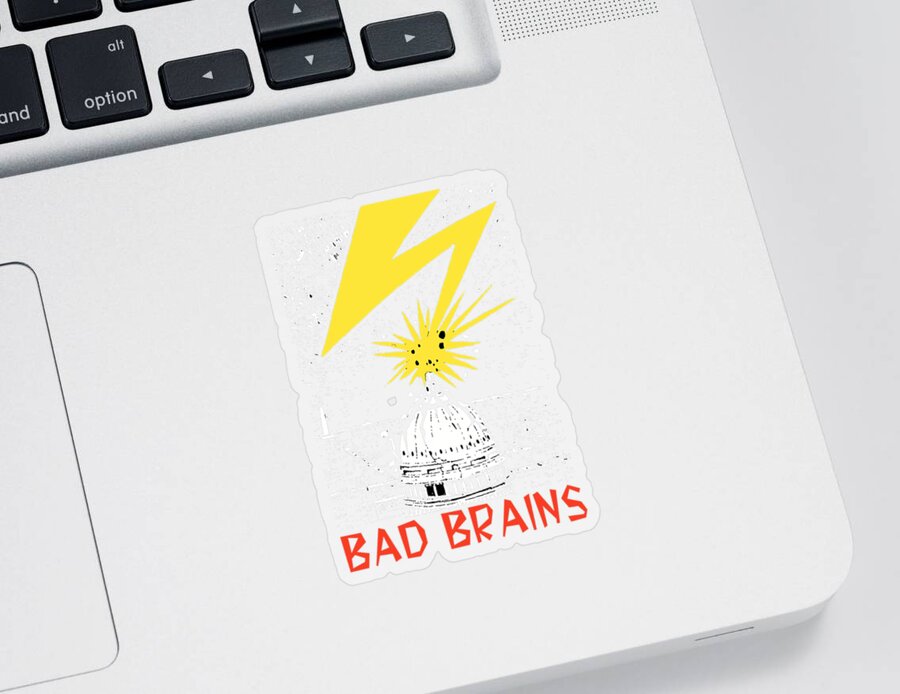 Bad Brains #1 Sticker by Wild Earth - Fine Art America