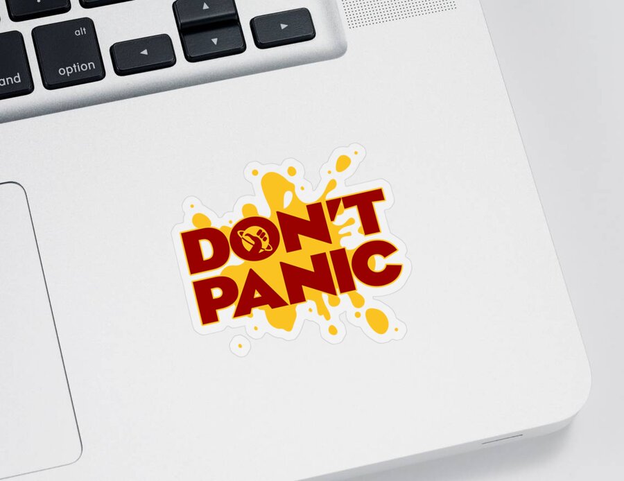 HHGTTG Don't Panic! Print - TV