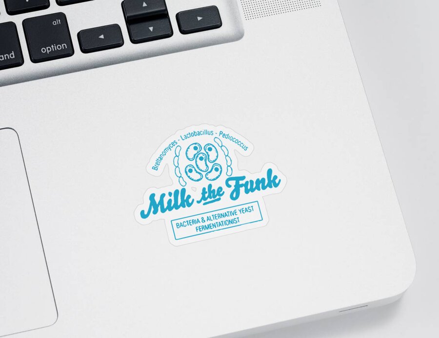   Fight Milk Sticker featuring the digital art Fight Milk #1 by Riskiana Feby