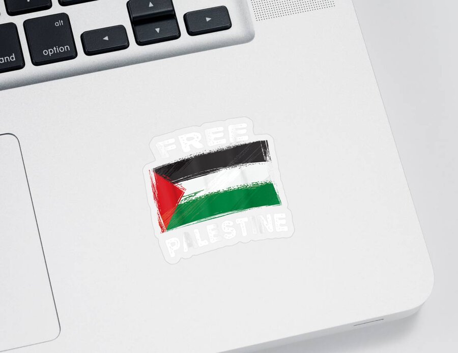 Free Palestine Flag I love Palestine Gaza Palestinian Flag #1 Sticker by  Brock Zophia - Pixels