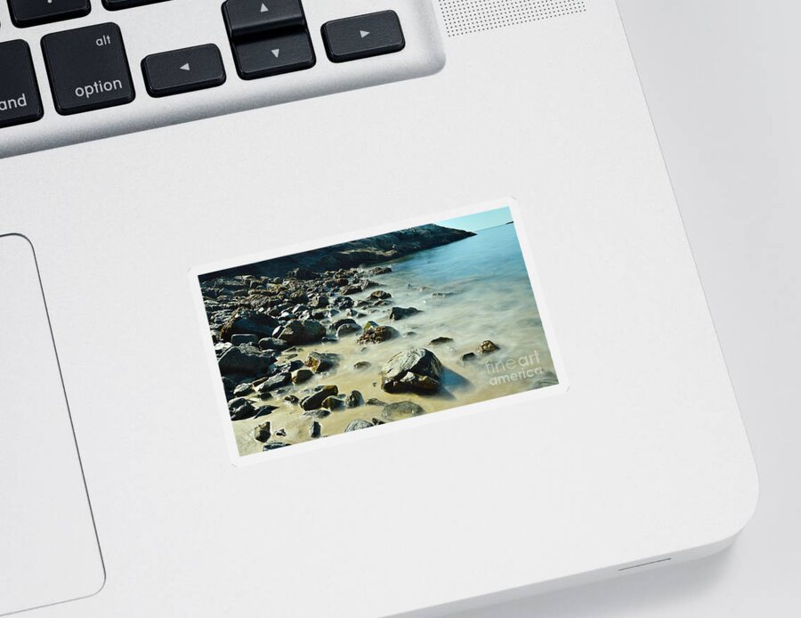 Sand Beach Sticker featuring the photograph Sand Beach #3 by Steve Brown