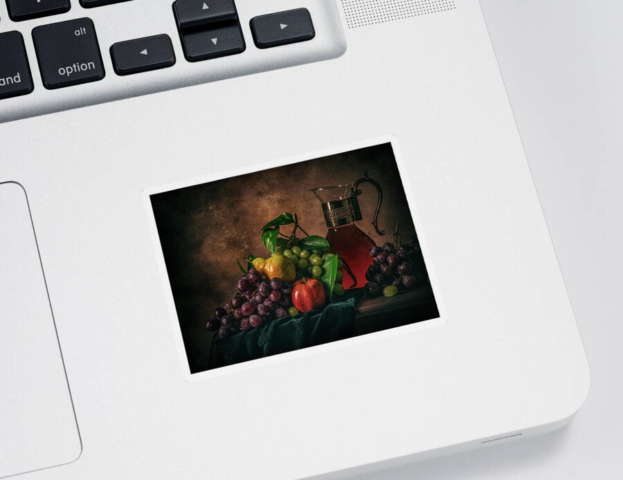 Fruits Sticker featuring the photograph Fruits by Anna Rumiantseva