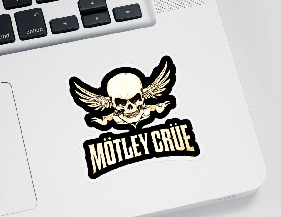 Special Logo Motley Crue Band Heavy Metal Sticker by Dwi Riyani - Fine Art  America