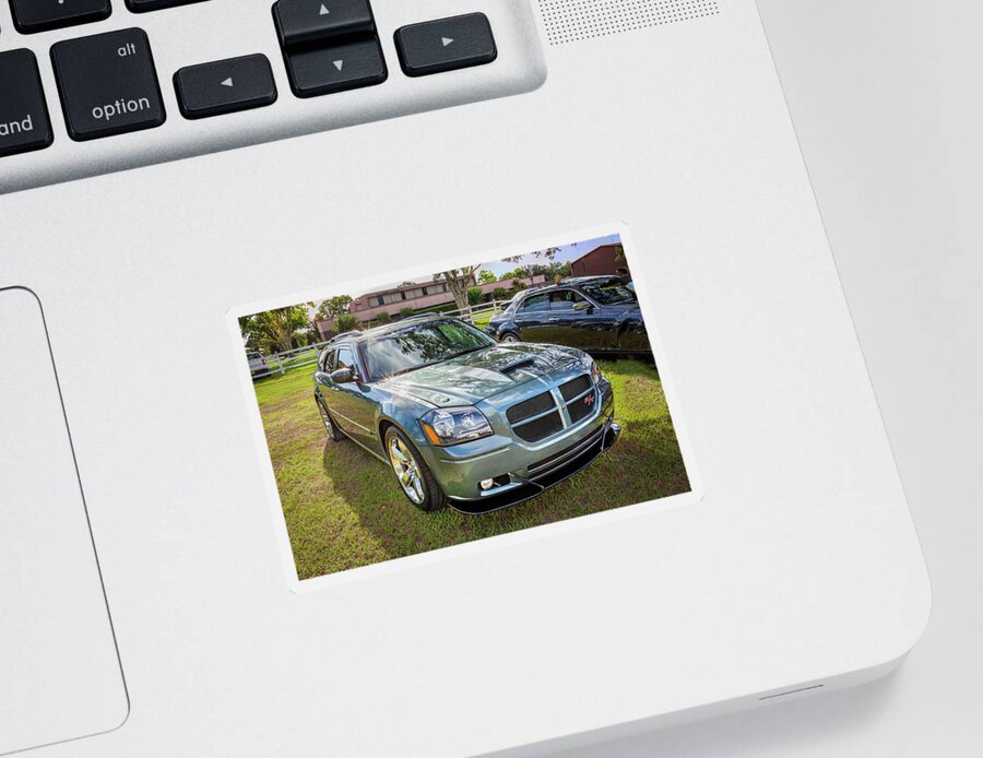 2006 Dodge Magnum Rt Sticker featuring the photograph 2006 Dodge Magnum RT X100 by Rich Franco