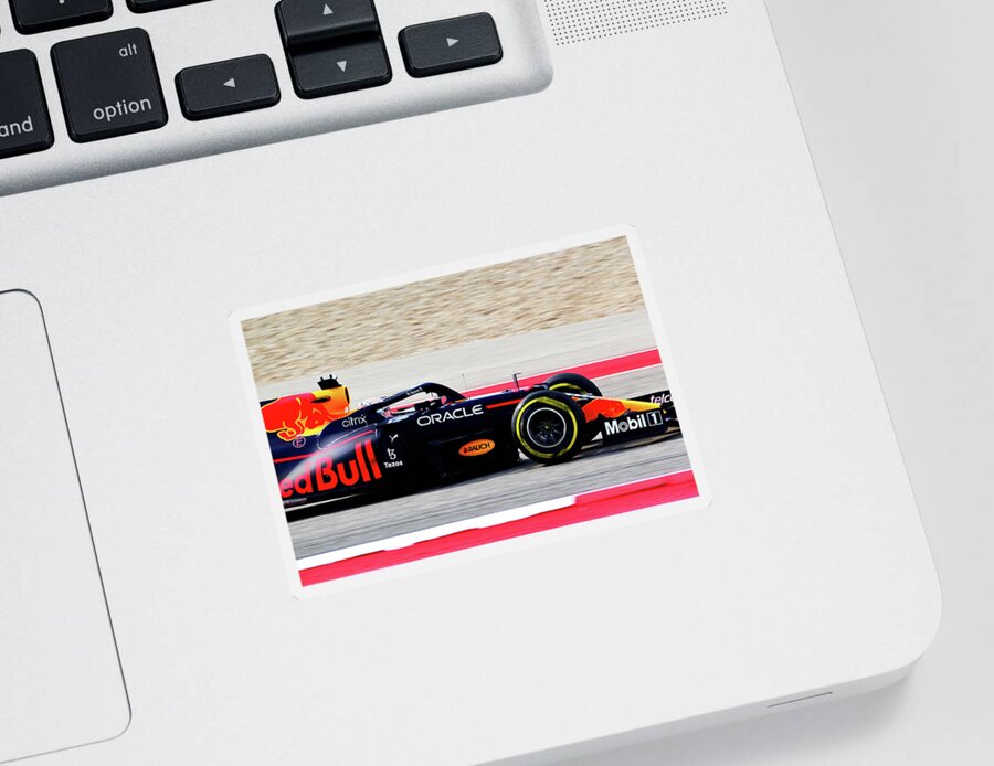 2021 F1 Max Verstappen Sticker by Pin Wu - Fine Art America